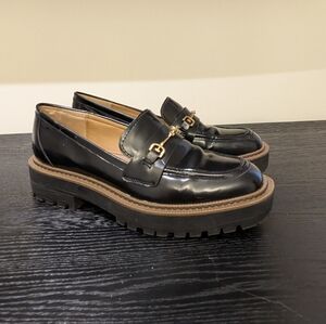 Sam Edleman Laurs Leather Lug Loafers